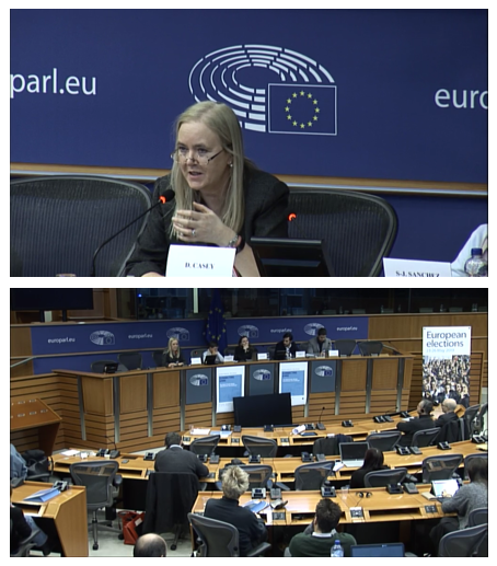 Professor Dympna Casey presents MARIO project at European Parliament seminar